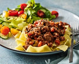 Beef and Kale Bolognese